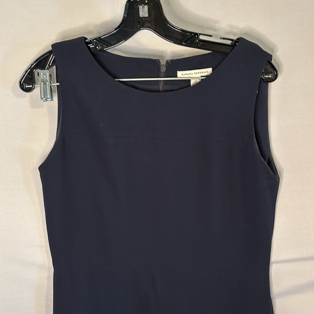Banana Republic Elegant Sleeveless Dress 12 Career Classic - Picture 2 of 7